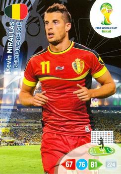 2014 Panini Adrenalyn XL FIFA World Cup Brazil #NNO Kevin Mirallas Front