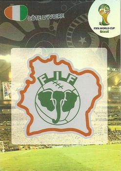 2014 Panini Adrenalyn XL FIFA World Cup Brazil #NNO Cote D'Ivoire Front