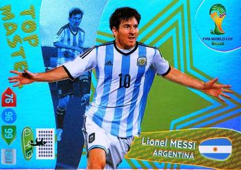 2014 Panini Adrenalyn XL FIFA World Cup Brazil #NNO Lionel Messi Front