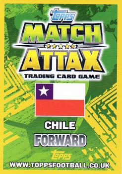 2014 Topps Match Attax World Stars #55 Alexis Sanchez Back