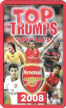 2008 Top Trumps Specials Arsenal #NNO Nicklas Bendtner Back