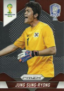 2014 Panini Prizm FIFA World Cup Brazil #72 Jung Sung-Ryong Front
