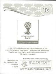 2014 Panini FIFA World Cup Brazil Stickers #16 Arena Castelao Back