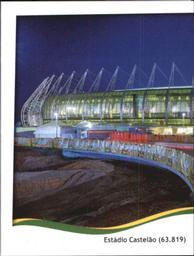 2014 Panini FIFA World Cup Brazil Stickers #16 Arena Castelao Front