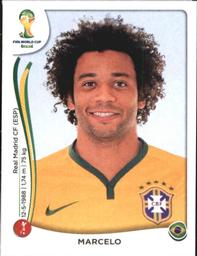 2014 Panini FIFA World Cup Brazil Stickers #38 Marcelo Front