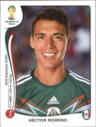 2014 Panini FIFA World Cup Brazil Stickers #75 Hector Moreno Front
