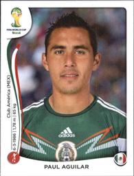 2014 Panini FIFA World Cup Brazil Stickers #77 Paul Aguilar Front