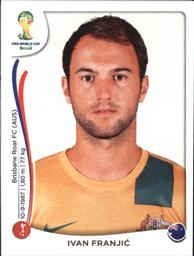 2014 Panini FIFA World Cup Brazil Stickers #171 Ivan Franjic Front