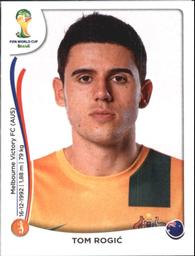 2014 Panini FIFA World Cup Brazil Stickers #177 Tom Rogic Front