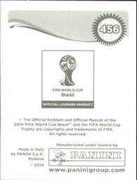 2014 Panini FIFA World Cup Brazil Stickers #456 Pejman Montazeri Back