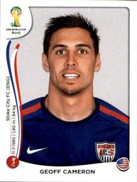 2014 Panini FIFA World Cup Brazil Stickers #548 Geoff Cameron Front