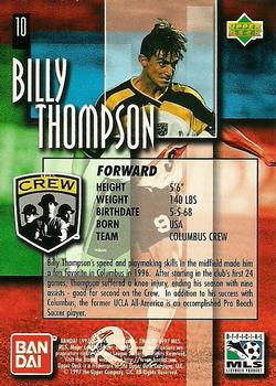 1997 Upper Deck MLS #10 Billy Thompson Back