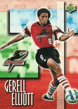 1997 Upper Deck MLS #12 Gerell Elliott Front