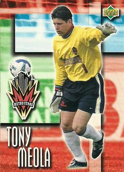 1997 Upper Deck MLS #28 Tony Meola Front
