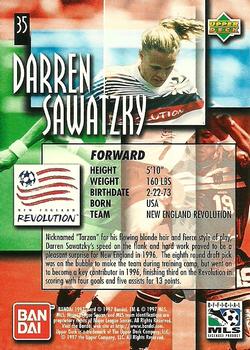 1997 Upper Deck MLS #35 Darren Sawatzky Back