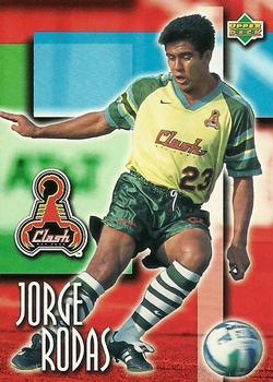 1997 Upper Deck MLS #39 Jorge Rodas Front