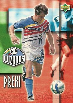 1997 Upper Deck MLS #19 Preki Front
