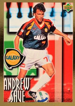 1997 Upper Deck MLS - Gold #25 Andrew Shue Front