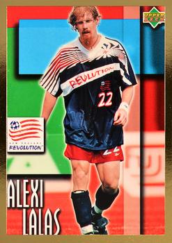 1997 Upper Deck MLS - Gold #33 Alexi Lalas Front
