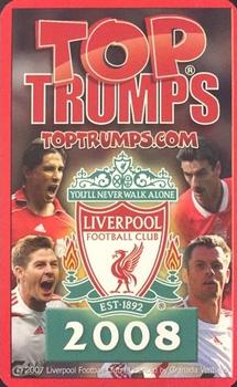 2008 Top Trumps Specials Liverpool #NNO Ron Yeats Back