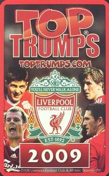 2009 Top Trumps Specials Liverpool #NNO Diego Cavalieri Back