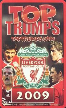 2009 Top Trumps Specials Liverpool #NNO Andrea Dossena Back