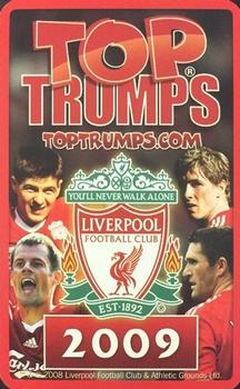 2009 Top Trumps Specials Liverpool #NNO Damien Plessis Back