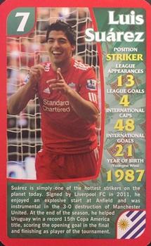 2012 Top Trumps Specials Liverpool #NNO Luis Suarez Front