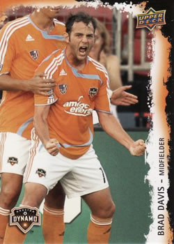 2009 Upper Deck MLS #25 Brad Davis Front