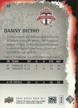 2009 Upper Deck MLS #53 Danny Dichio Back