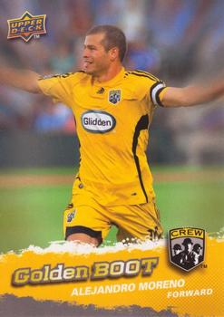 2009 Upper Deck MLS - Golden Boot #GB-9 Alejandro Moreno Front