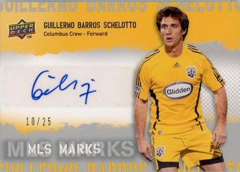 2009 Upper Deck MLS - MLS Marks #MKGS Guillermo Barros Schelotto Front