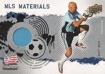 2009 Upper Deck MLS - MLS Materials #MT-MR Matt Reis Front