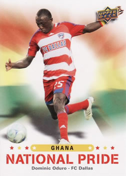 2009 Upper Deck MLS - National Pride #NP-17 Dominic Oduro Front