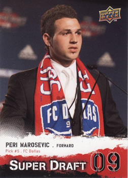 2009 Upper Deck MLS - Super Draft #SD-5 Peri Marosevic Front
