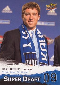 2009 Upper Deck MLS - Super Draft #SD-8 Matt Besler Front