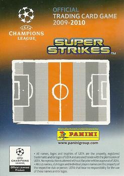 2009-10 Panini UEFA Champions League Super Strikes #NNO Bastian Schweinsteiger Back