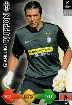 2009-10 Panini UEFA Champions League Super Strikes #NNO Gianluigi Buffon Front