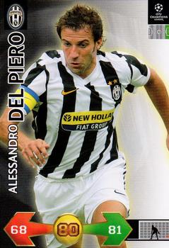 2009-10 Panini UEFA Champions League Super Strikes #NNO Alessandro Del Piero Front