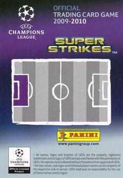 2009-10 Panini UEFA Champions League Super Strikes #NNO Edwin Van Der Sar Back