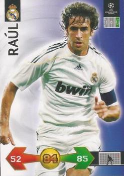 2009-10 Panini UEFA Champions League Super Strikes #NNO Raul Front