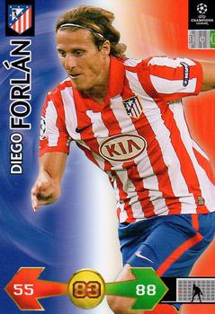 2009-10 Panini UEFA Champions League Super Strikes #NNO Diego Forlan Front