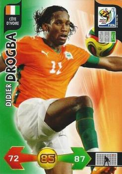 2010 Panini Adrenalyn XL World Cup (UK Edition) #67 Didier Drogba Front