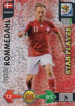 2010 Panini Adrenalyn XL World Cup (UK Edition) #85 Dennis Rommedahl Front