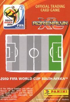 2010 Panini Adrenalyn XL World Cup (UK Edition) #121 Peter Crouch Back