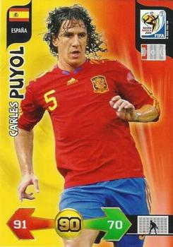2010 Panini Adrenalyn XL World Cup (UK Edition) #130 Carles Puyol Front