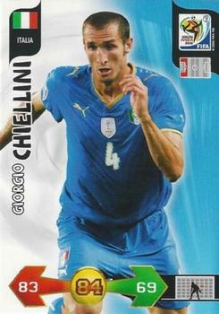 2010 Panini Adrenalyn XL World Cup (UK Edition) #205 Giorgio Chiellini Front