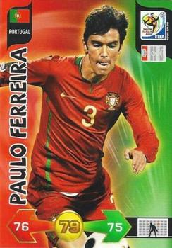 2010 Panini Adrenalyn XL World Cup (UK Edition) #275 Paulo Ferreira Front