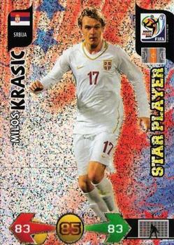 2010 Panini Adrenalyn XL World Cup (UK Edition) #329 Milos Krasic Front