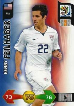 2010 Panini Adrenalyn XL World Cup (UK Edition) #343 Benny Feilhaber Front